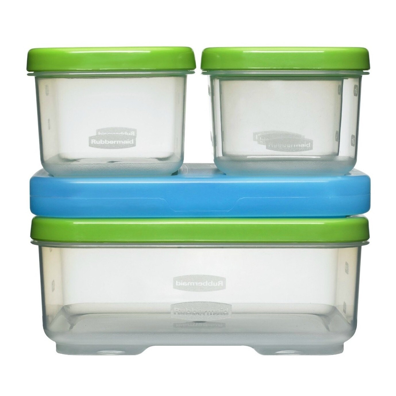 Shop Rubbermaid Lunch Blox Sandwich Kit Overstock 9358820 - rubbermaid freezer blox containers