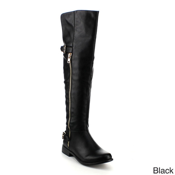 Refresh Womens Mercury 01 Over the Knee Riding Boots  