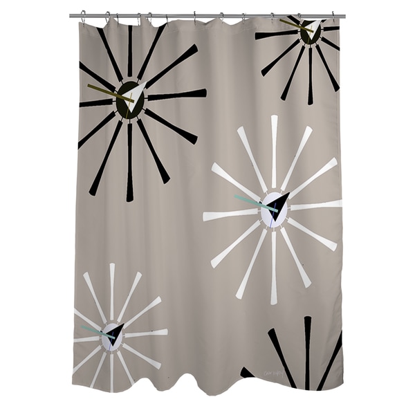 Fifties Patterns IV Shower Curtain