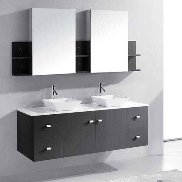 21.6 white Bathroom vanity, Combo Cabinet, Bathroom – Home Elegance USA