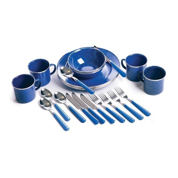 Camping crockery outlet set