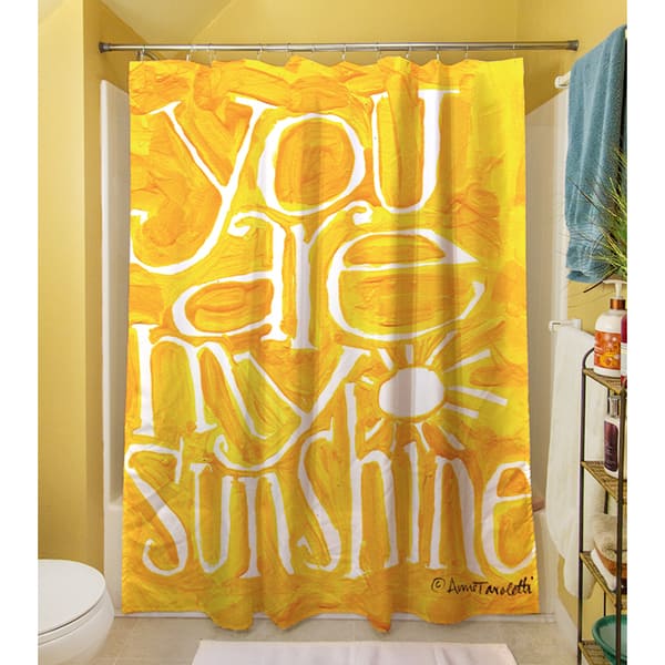 You Are My Sunshine Shower Curtain Bed Bath And Beyond 9361444