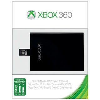 Microsoft   500GB Media Hard Drive for Xbox 360   16553911  
