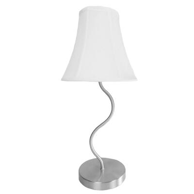 Brush Nickel Lamp