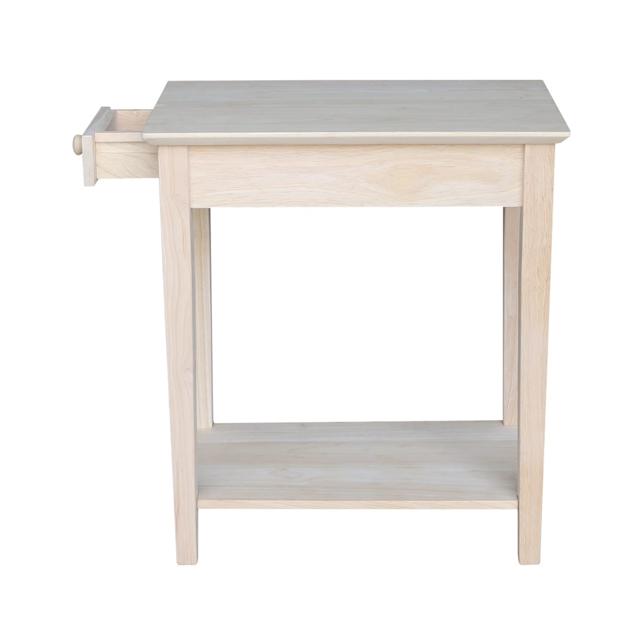 Shop The Gray Barn Moonshine Unfinished Narrow End Table