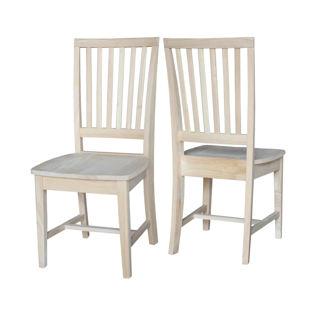 The Gray Barn Moonshine Unfinished Mission Dining Chair Set Of The Gray Barn Moonshine Unfinished Mission Dining Chair Set Of 2 Free Shipping On Orders Over 45 9363325