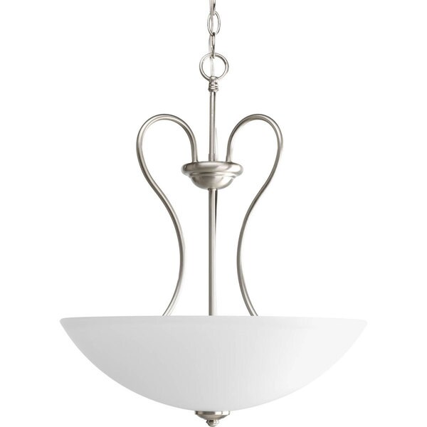 Progress Lighting 3 Light Inverted Pendant Fixture Progress Lighting 3 Light Inverted Pendant Fixture