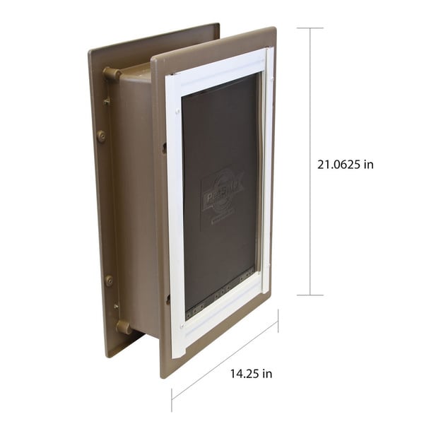 petsafe wall entry pet door large