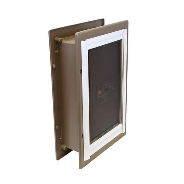 Petsafe Smoke Aluminum Wall Entry Pet Door