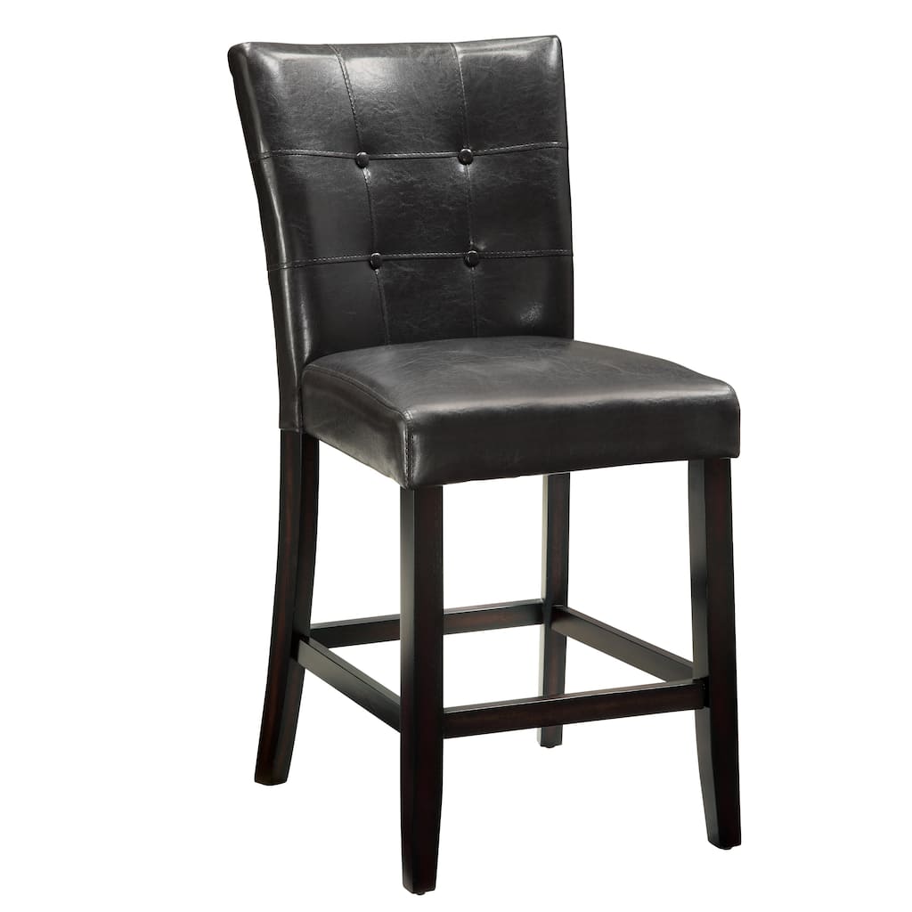 Coaster Company Cappuccino Tufted Counter Height Stool