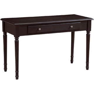 Midnight Black 1-drawer Writing Desk