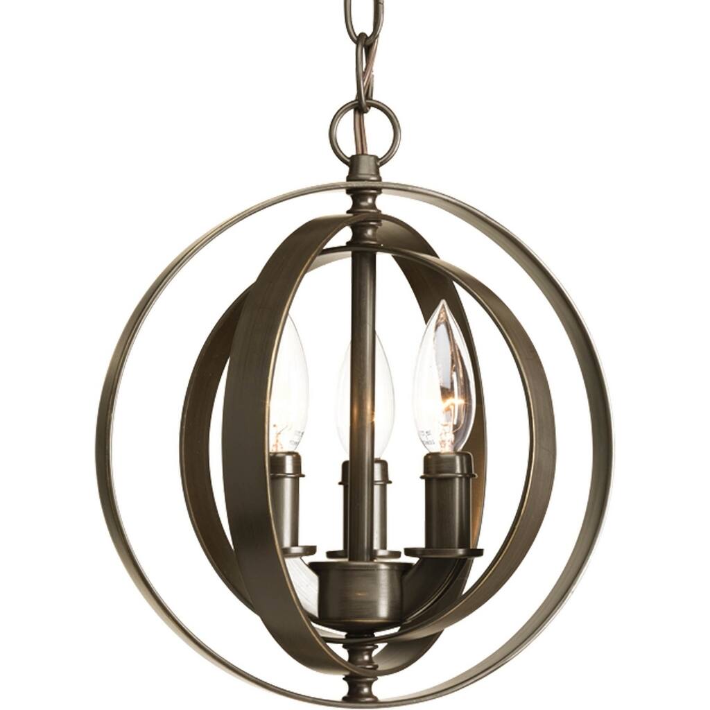 Progress Lighting 3-light Sphere Pendant Lighting Fixture - N/A