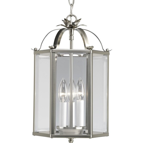 Progress Lighting 3 Light Foyer Fixture Progress Lighting 3 Light Foyer Fixture