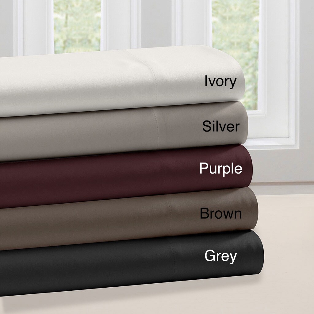 Premier Comfort Satin 6-Piece Sheet Set, Full