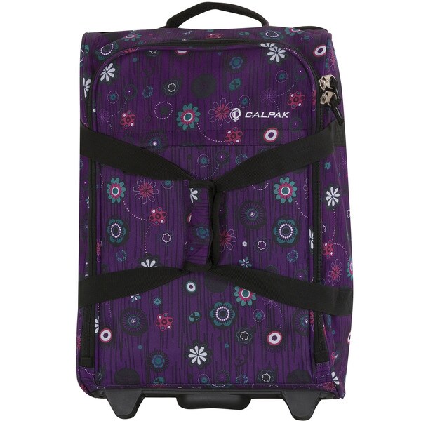 calpak floral carry on