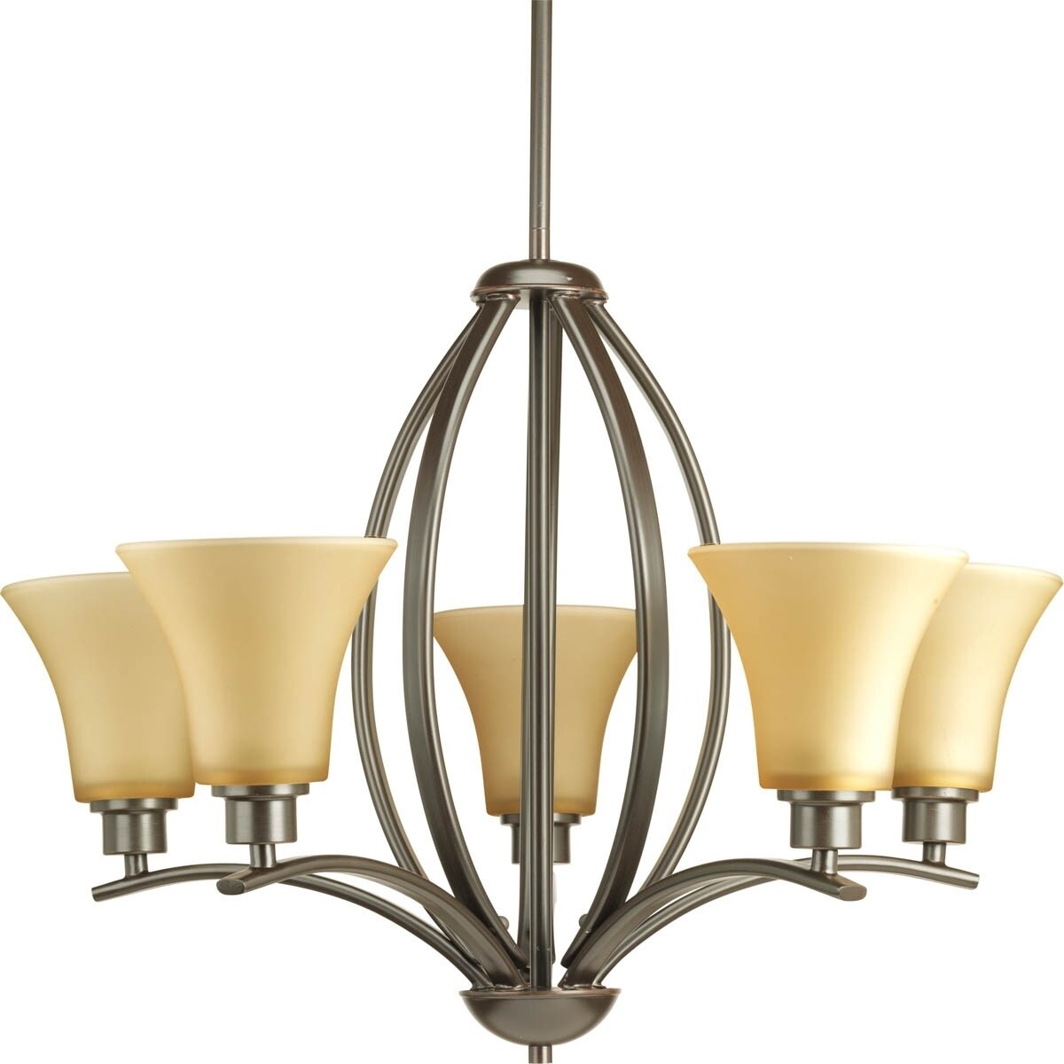 Progress Lighting Joy Collection 9-Light Antique Bronze Chandelier Lighting Fixture - N/A (Joy Collection 9-light Antique Bronze Chandelier) - Chandeliers For Bedrooms by Overstock.com