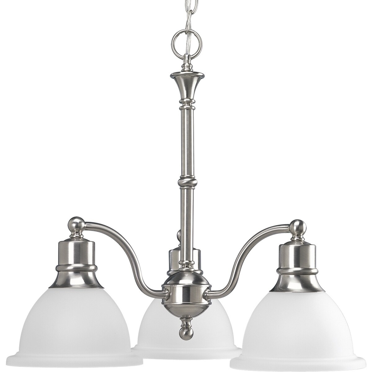 Progress Lighting 3-light Chandelier Lighting Fixture - N/A (3-Lt. chandelier) - Chandeliers For Bedrooms by Overstock.com