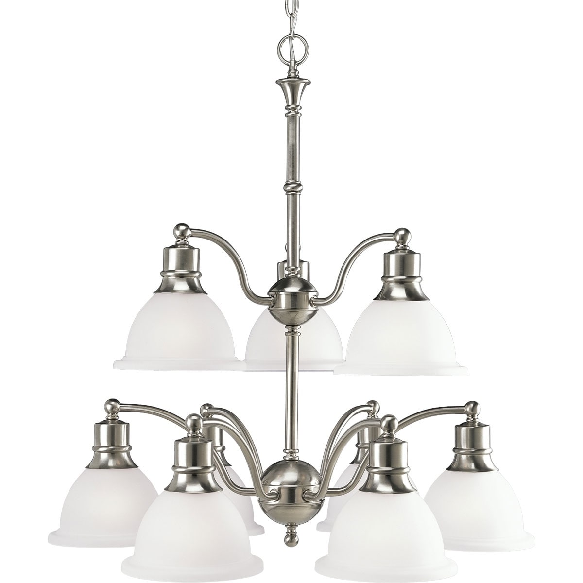Progress Lighting 9-light Chandelier Lighting Fixture - N/A (9-Lt. chandelier) - Chandeliers For Bedrooms by Overstock.com