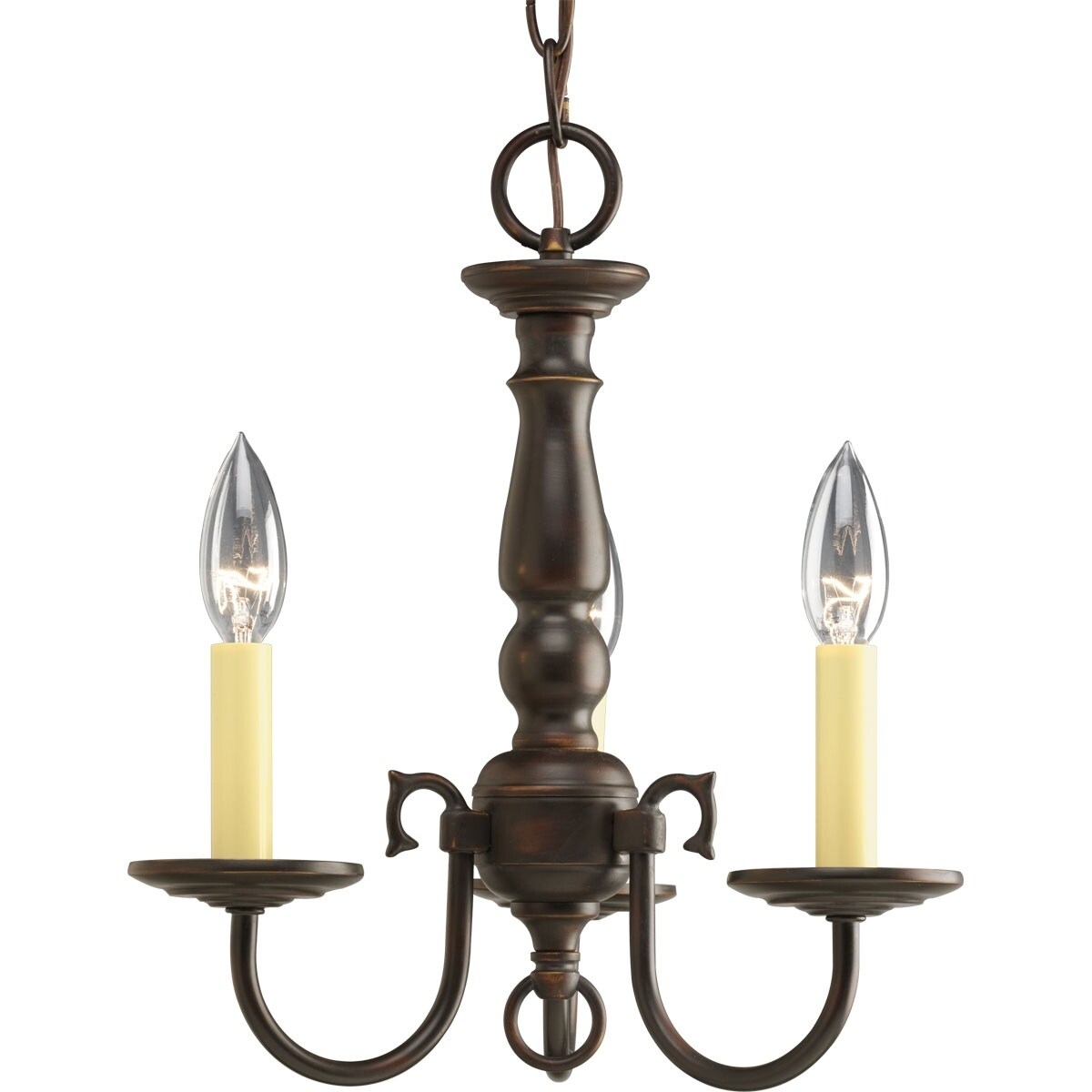 Progress Lighting 3-light Chandelier Lighting Fixture - N/A (3-Lt. chandelier) - Chandeliers For Bedrooms by Overstock.com