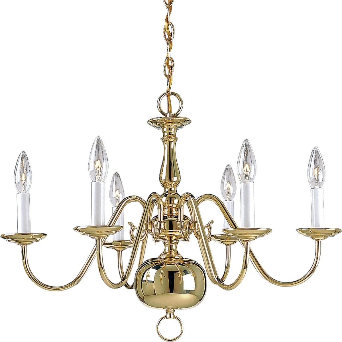 Progress Lighting 6-light Chandelier Lighting Fixture - N/A (6-Lt. chandelier) - Chandeliers For Bedrooms by Overstock.com