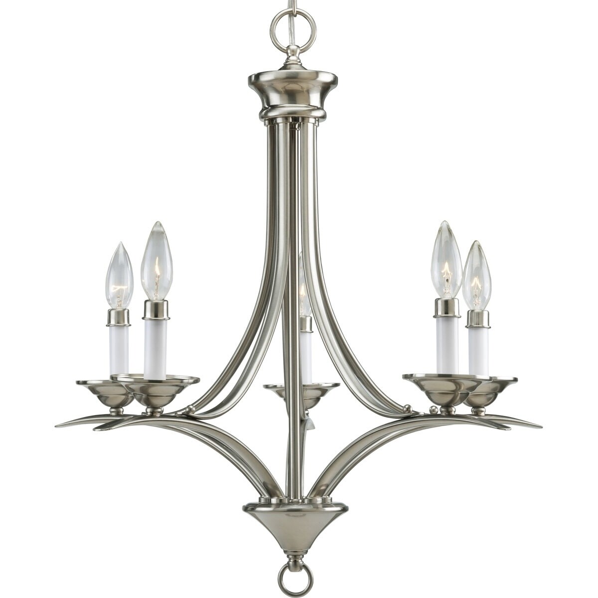 Progress Lighting 5-light Chandelier Lighting Fixture - N/A (5-Lt. chandelier) - Chandeliers For Bedrooms by Overstock.com