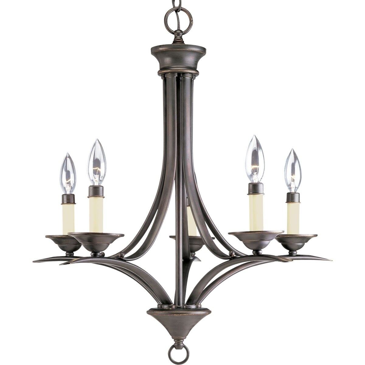 Progress Lighting 5-light Chandelier Lighting Fixture - N/A (5-Lt. chandelier) - Chandeliers For Bedrooms by Overstock.com