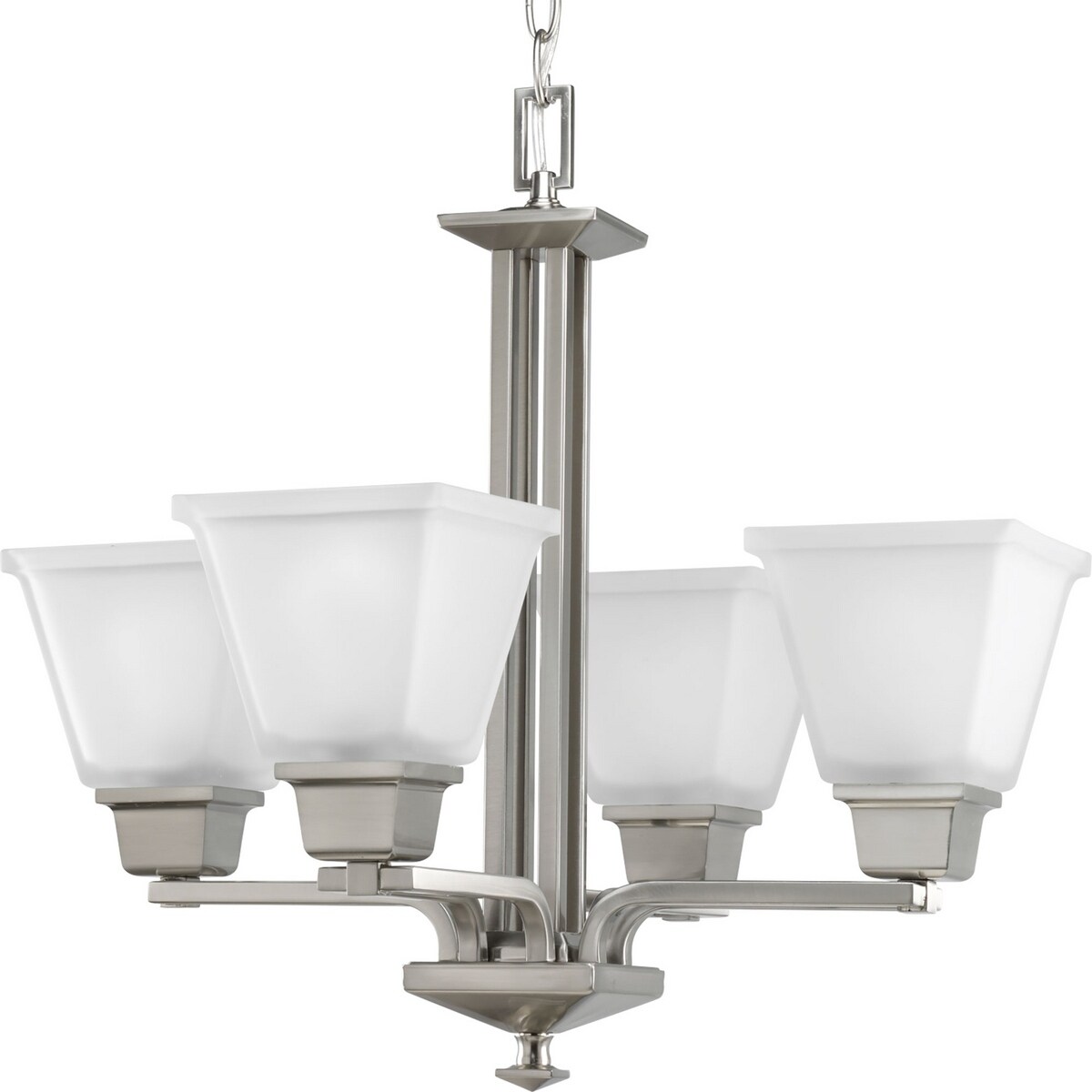 Progress Lighting 4-light Chandelier Lighting Fixture - N/A (4-Lt. chandelier) - Chandeliers For Bedrooms by Overstock.com