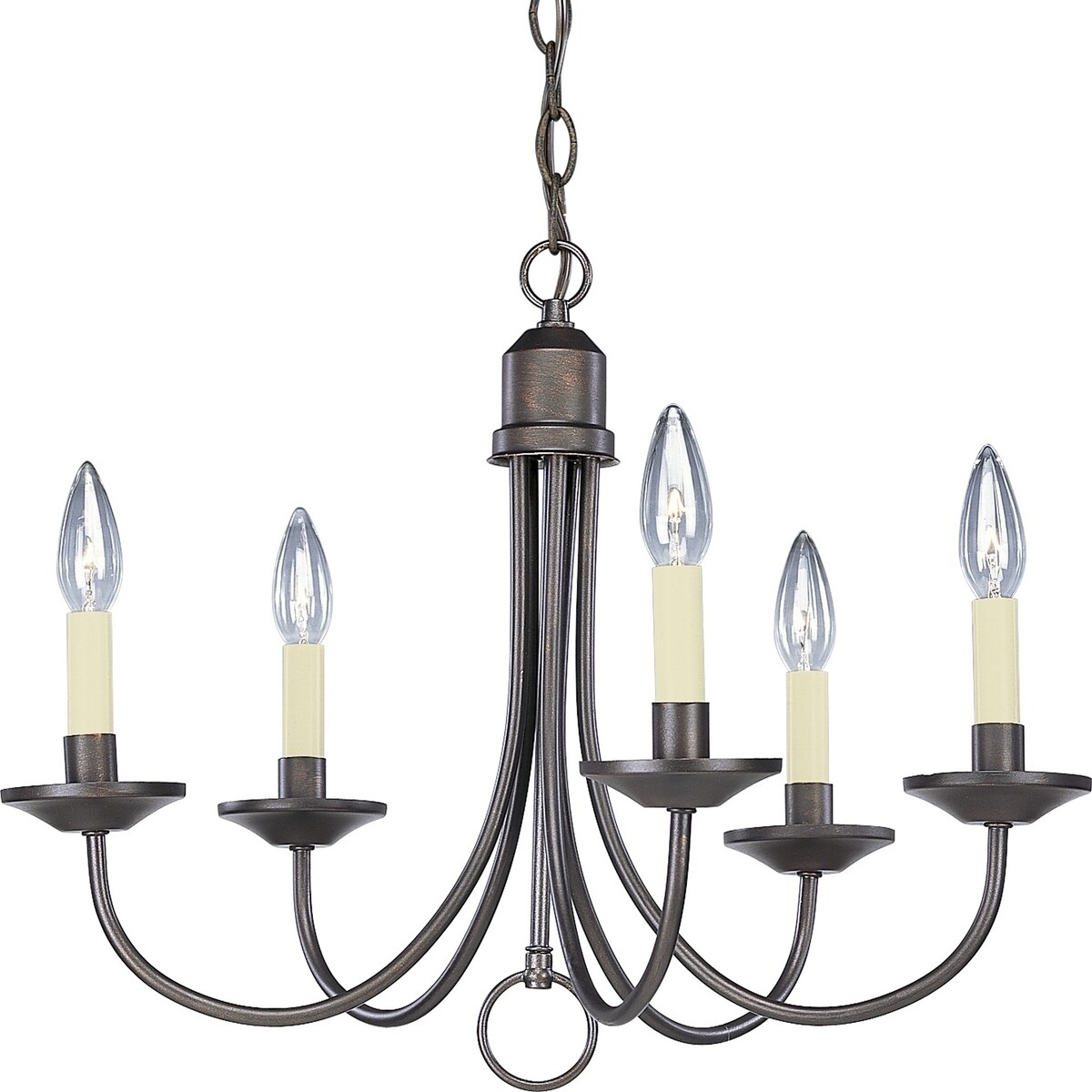 Progress Lighting 5-light Chandelier Lighting Fixture - N/A (5-Lt. chandelier) - Chandeliers For Bedrooms by Overstock.com