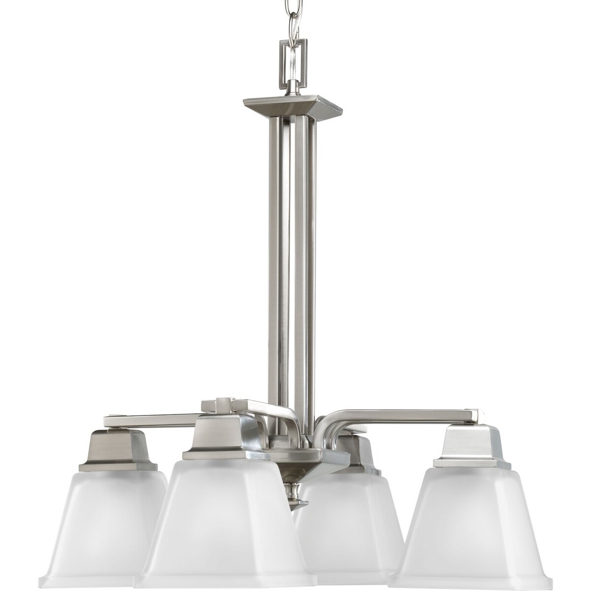 Progress Lighting 4-light Chandelier Lighting Fixture - N/A (4-Lt. chandelier) - Chandeliers For Bedrooms by Overstock.com