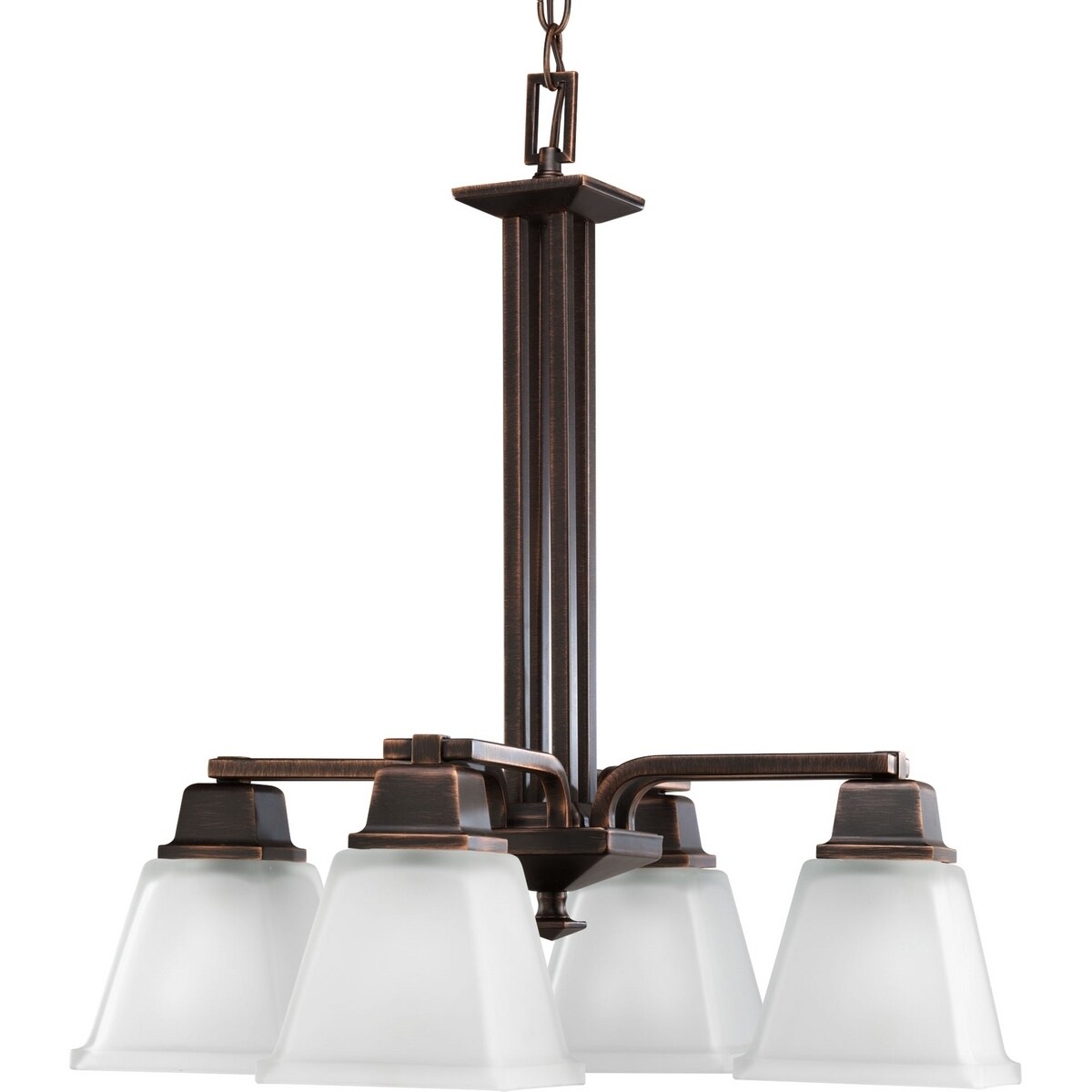 Progress Lighting 4-light Chandelier Lighting Fixture - N/A (4-Lt. chandelier) - Chandeliers For Bedrooms by Overstock.com