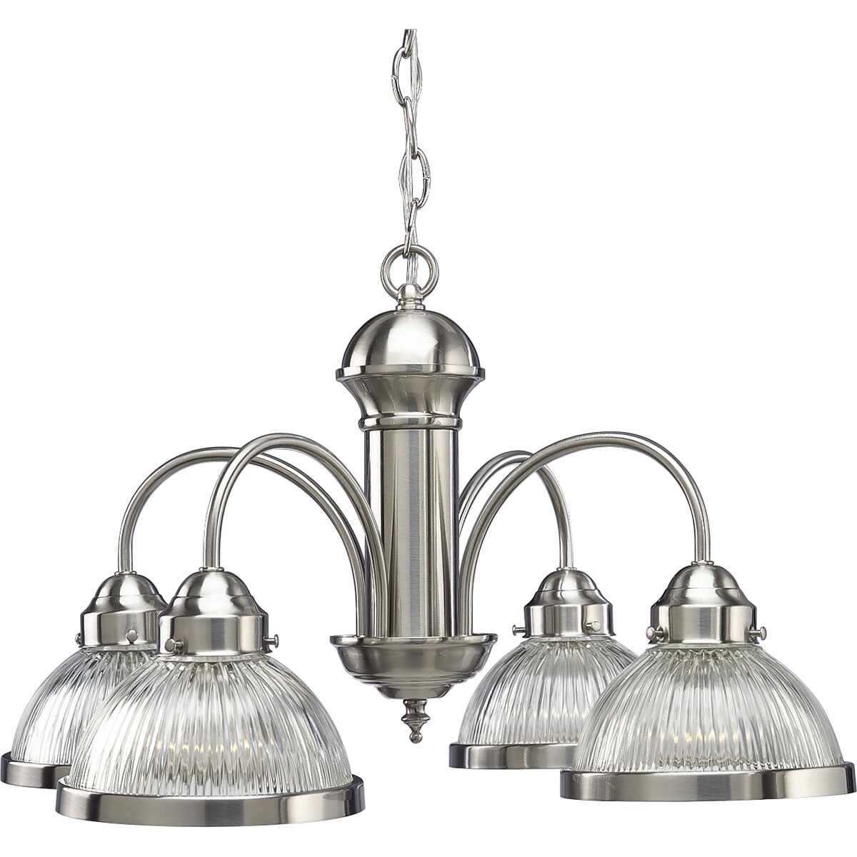 Progress Lighting 4-light Chandelier Lighting Fixture - N/A (4-Lt. chandelier) - Chandeliers For Bedrooms by Overstock.com