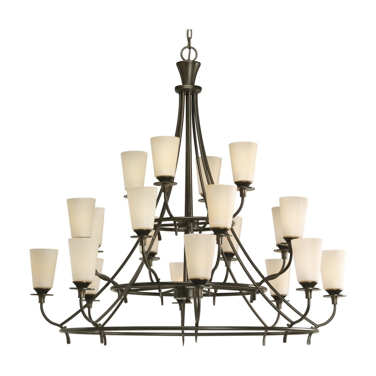 Progress Lighting 20-light Chandelier Lighting Fixture - N/A (20-Lt. chandelier) - Chandeliers For Bedrooms by Overstock.com
