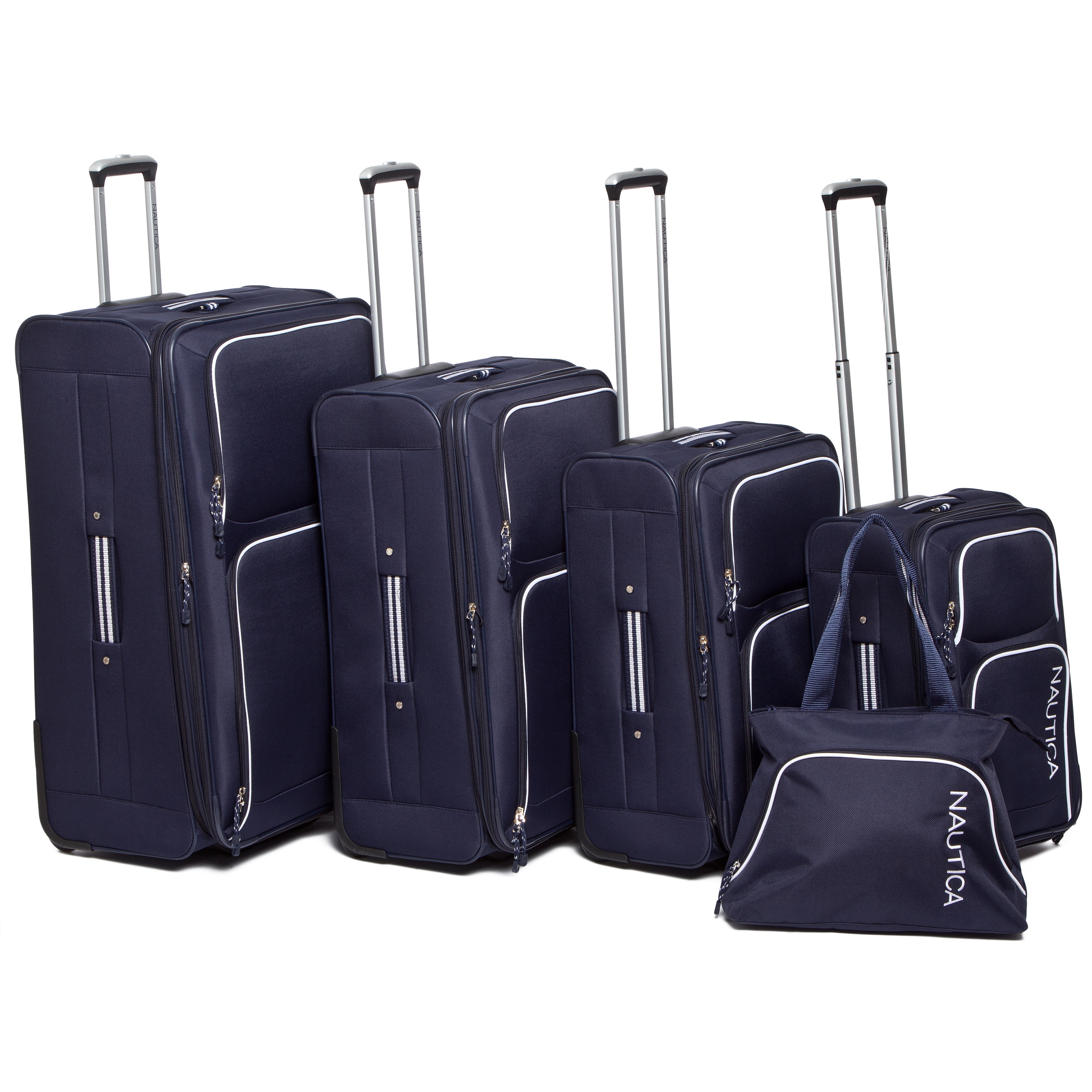 nautica 5 piece luggage set