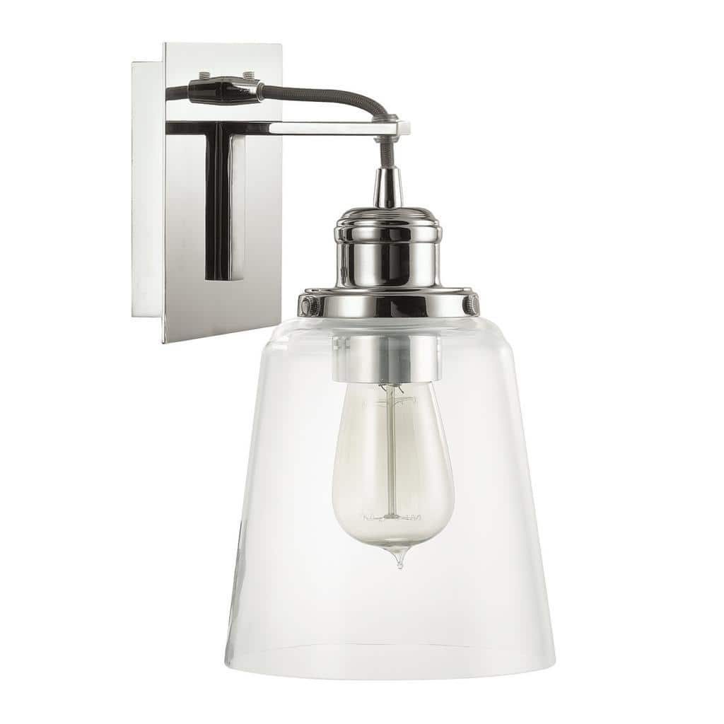 Urban 1-light Polished Nickel Wall Sconce - Polished Nickel - Polished Nickel