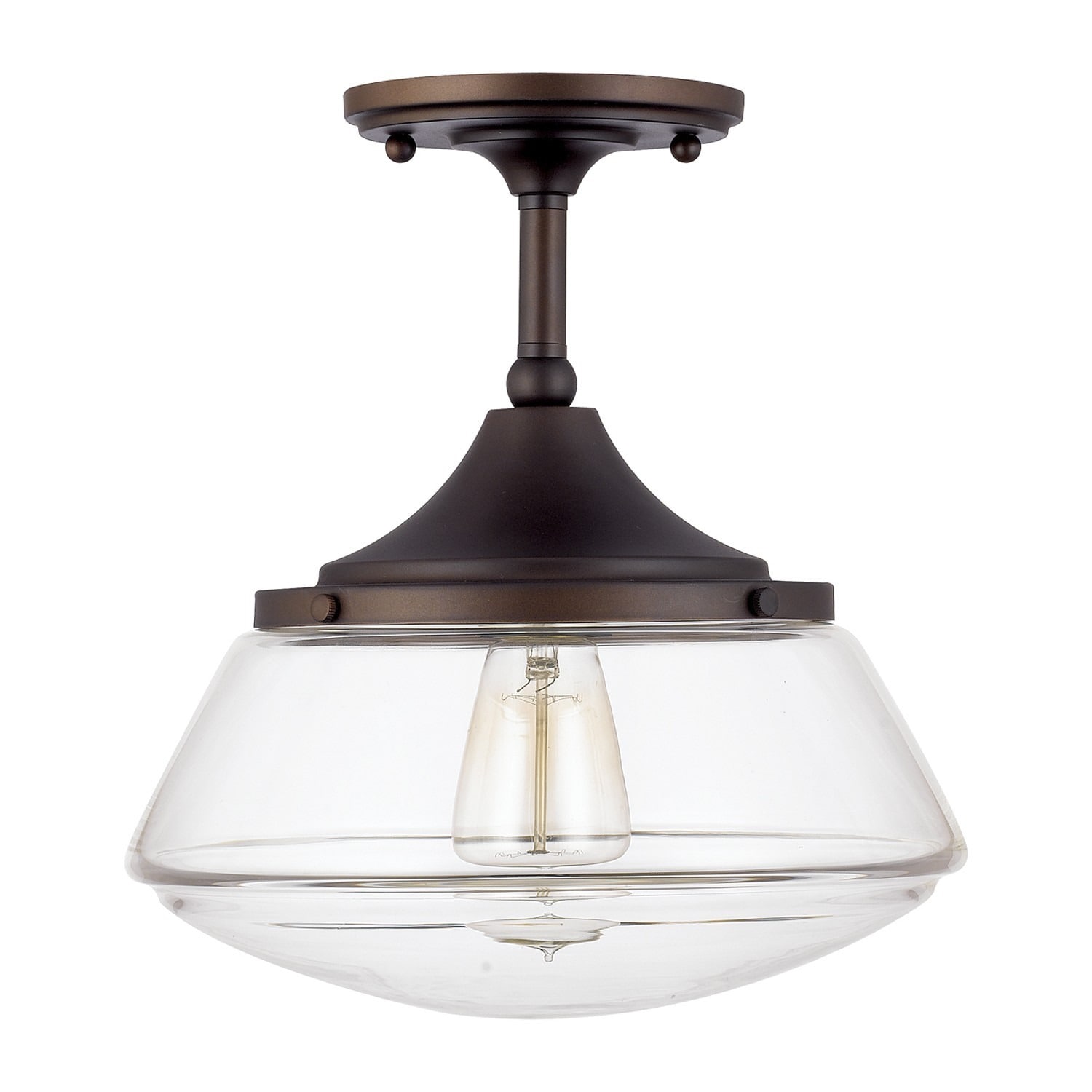 Shop Capital Lighting Retro School House Collection 1 Light