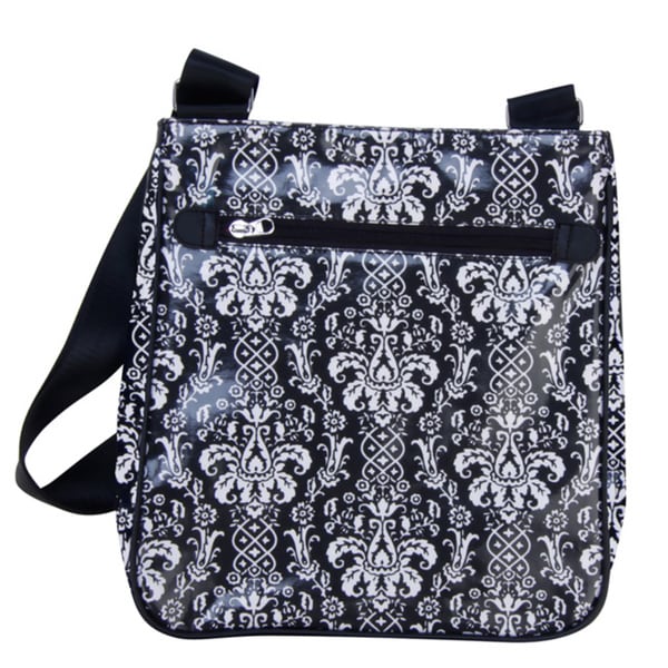 Trend Lab Midnight Fleur Damask Diaper Bag Free Shipping On Trend Lab Midnight Fleur Damask Diaper Bag