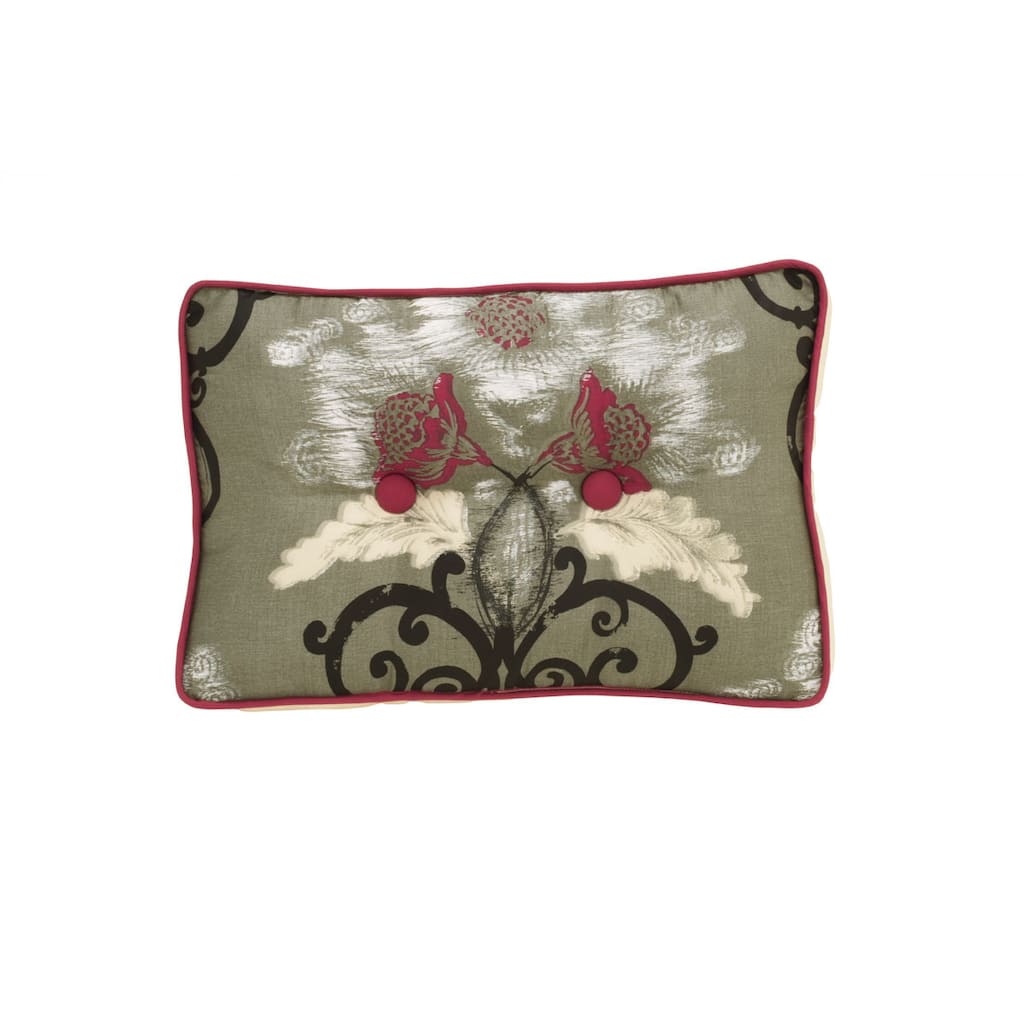 Pointehaven Coronado Tufted Throw Pillow