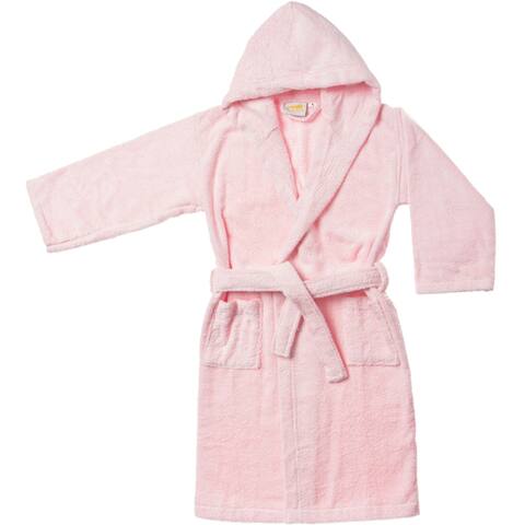 Superior Collection Luxurious Cotton Kids Hooded Bath Robe