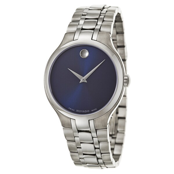 movado men's edge swiss quartz watch