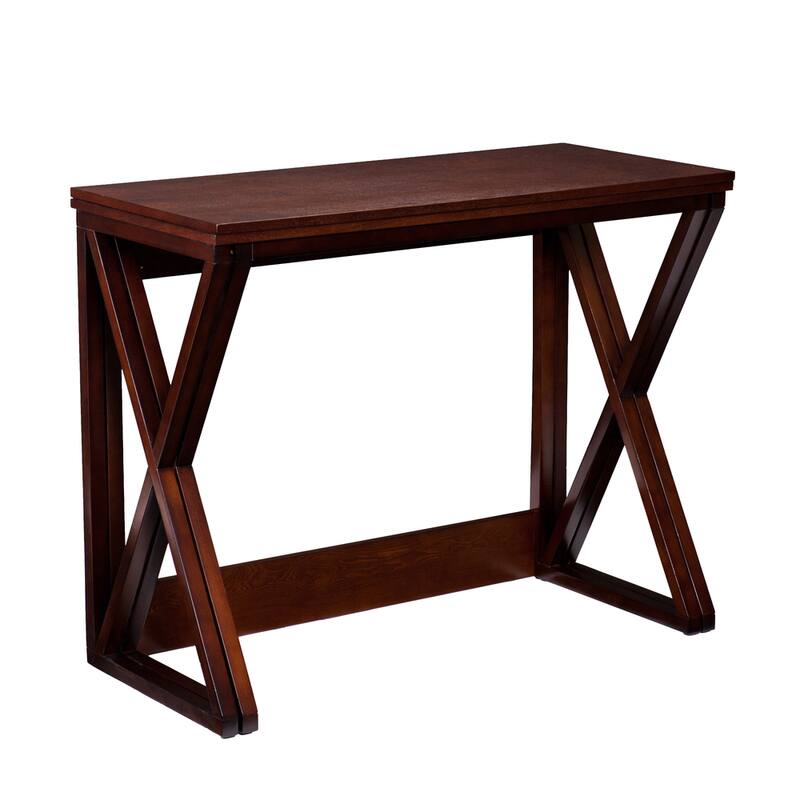 SEI Furniture Garner Espresso Counter Height Universal Table
