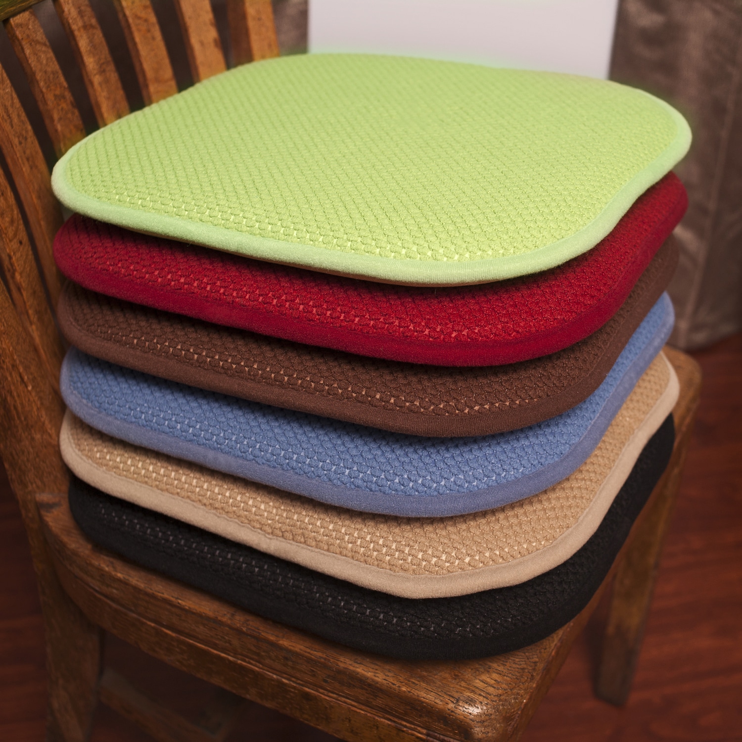 Shop Memory Foam Chair Pads (Set of 2) - Free Shipping On Orders Over ...