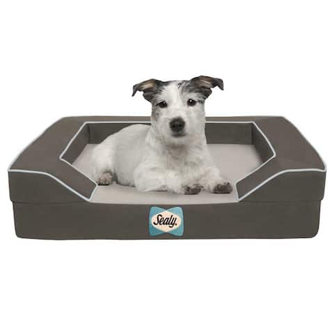 Sealy Lux Small Cooling Memory Foam Pet Bed