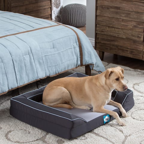 Sealy Lux Medium Cooling Memory Foam Pet Bed