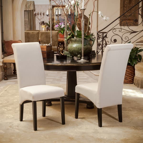 Shop Morgan Fabric Dining Chair Set Of 2 By Christopher