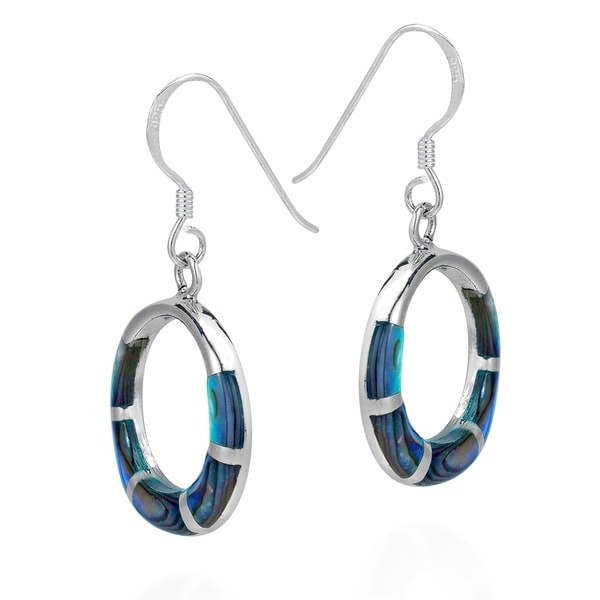 925 STERLING SILVER /& ABALONE SHELL UNIQUE DESIGNER MODERN HANDMADE EARRING JEWELRY BY ARTISANS AUTHENTIC BALINESE FASHION DROP DANGLE FILIGREE EARRING FOR WOMEN /& GIRLS
