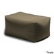 Leon Outdoor Patio Bean Bag Ottoman - Thumbnail 4