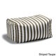 Leon Outdoor Patio Bean Bag Ottoman - Thumbnail 8