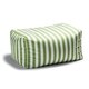 Leon Outdoor Patio Bean Bag Ottoman - Thumbnail 10