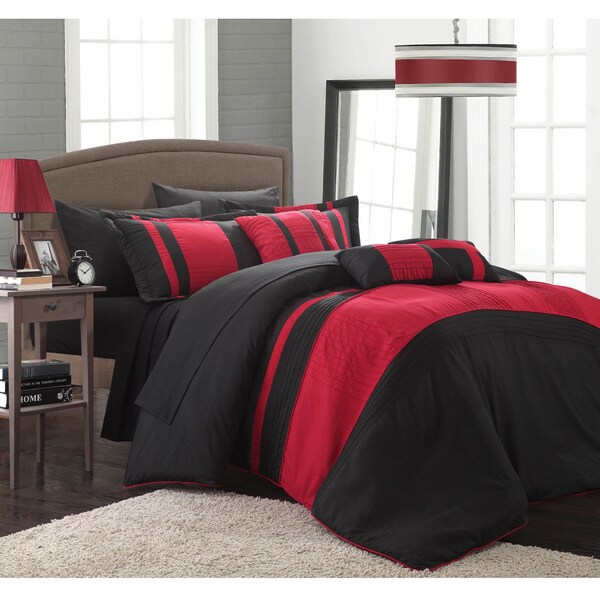 Porch & Den Fruita 10-piece Comforter and Sheet Set