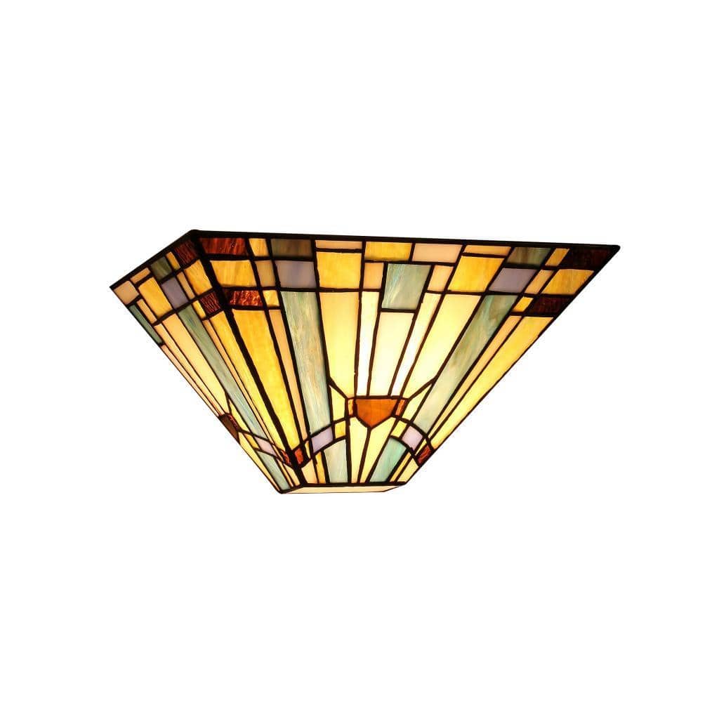 Tiffany Style Mission Design 1-light Wall Sconce